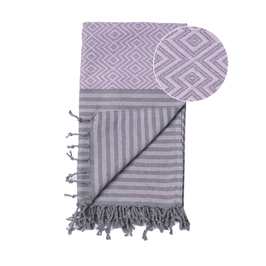 Hammam Wellness Handdoek - Paars