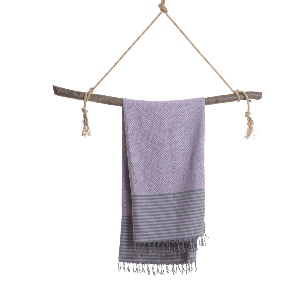 Hammam Wellness Handdoek - Paars