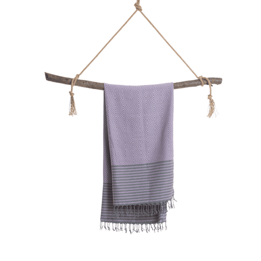 Hammam Wellness Handdoek - Paars