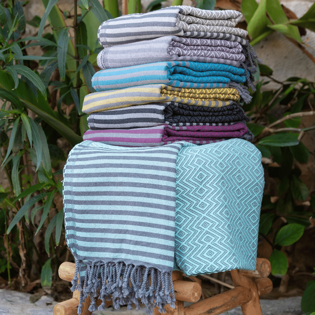 Hammam Wellness Handdoek - Paars