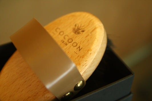 Gold Copper Dry Body Brush